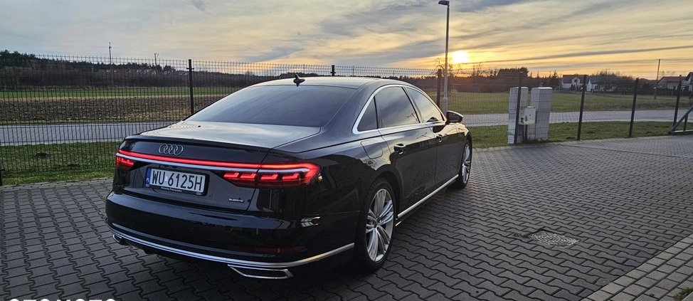 Audi A8 cena 329900 przebieg: 79873, rok produkcji 2019 z Chełmek małe 56